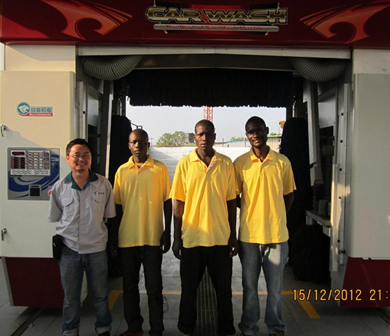 Ag亚洲集团外洋洗车装备装置案例精选